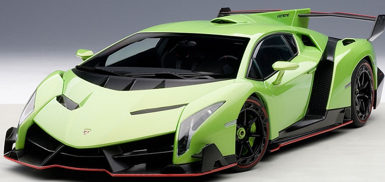 AutoArt 1/18 Lamborghini Veneno - Green